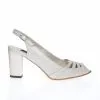 Catinca Shoes 024 AS sandale dama piele alb sidef