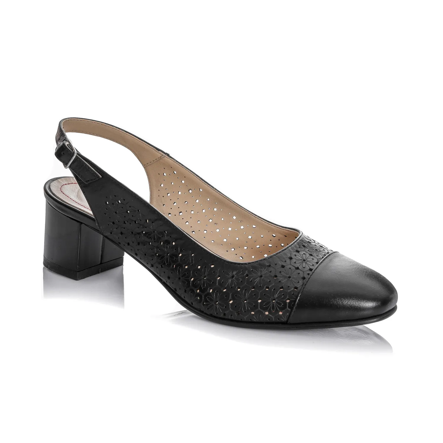 Catinca Shoes DT16 N sandale damă piele negru