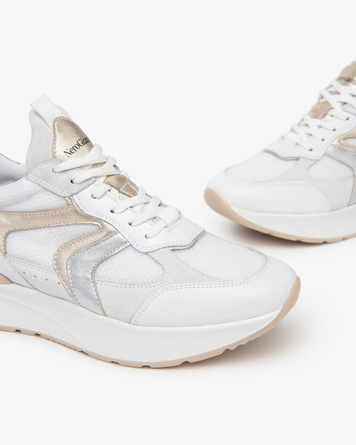NeroGiardini sneakers piele dama primavara piele naturala