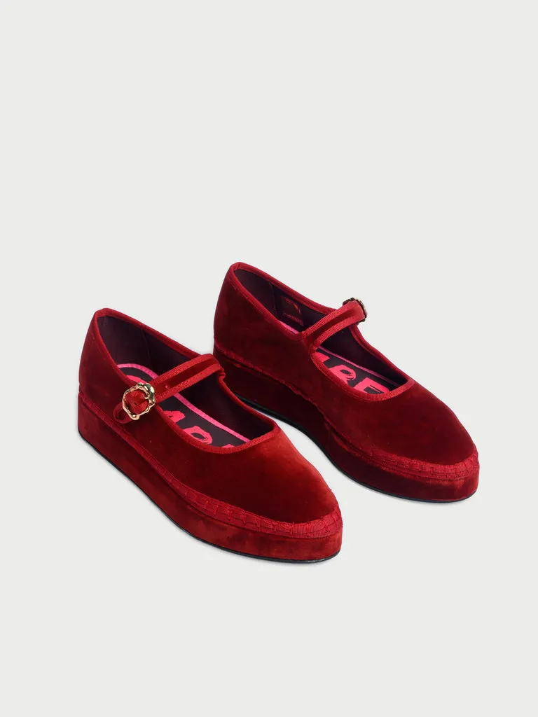 Flagelus Double Sienna pantofi maro piele
