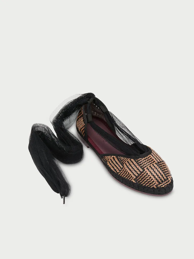 Flagelus Isabella Craft Black balerini in negru