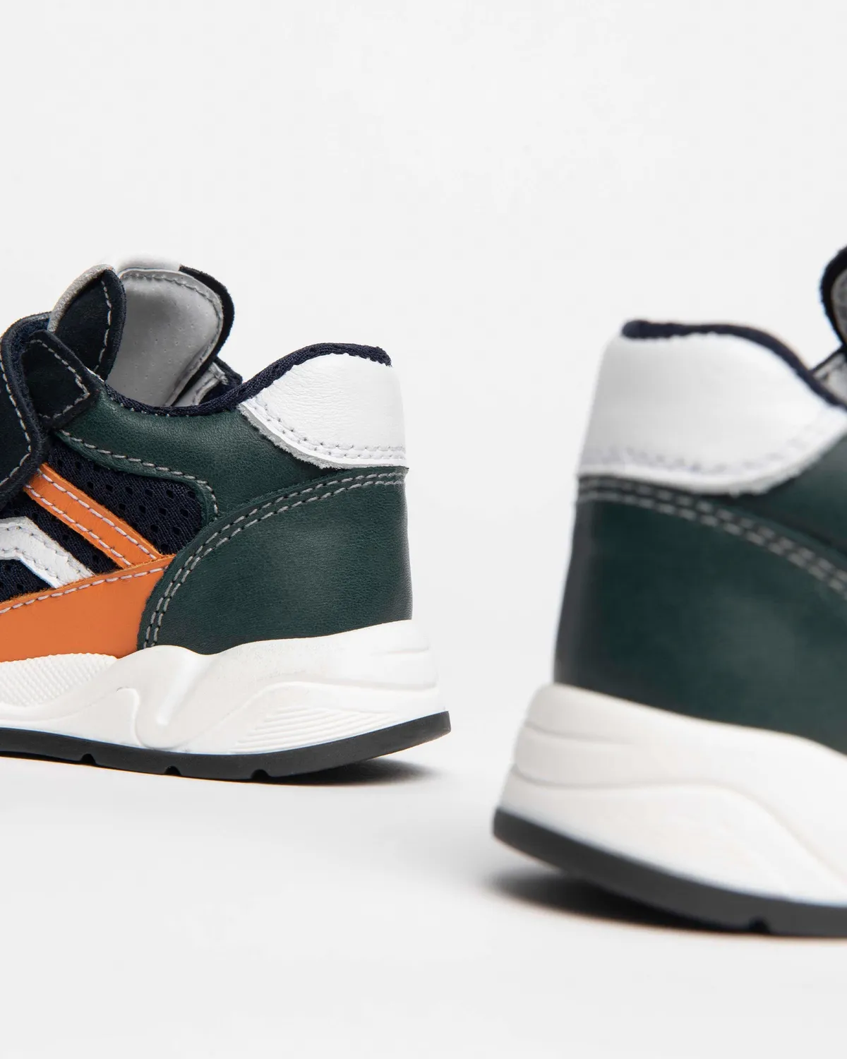 NeroGiardini Adidasi Baby Baietei Piele Velcro