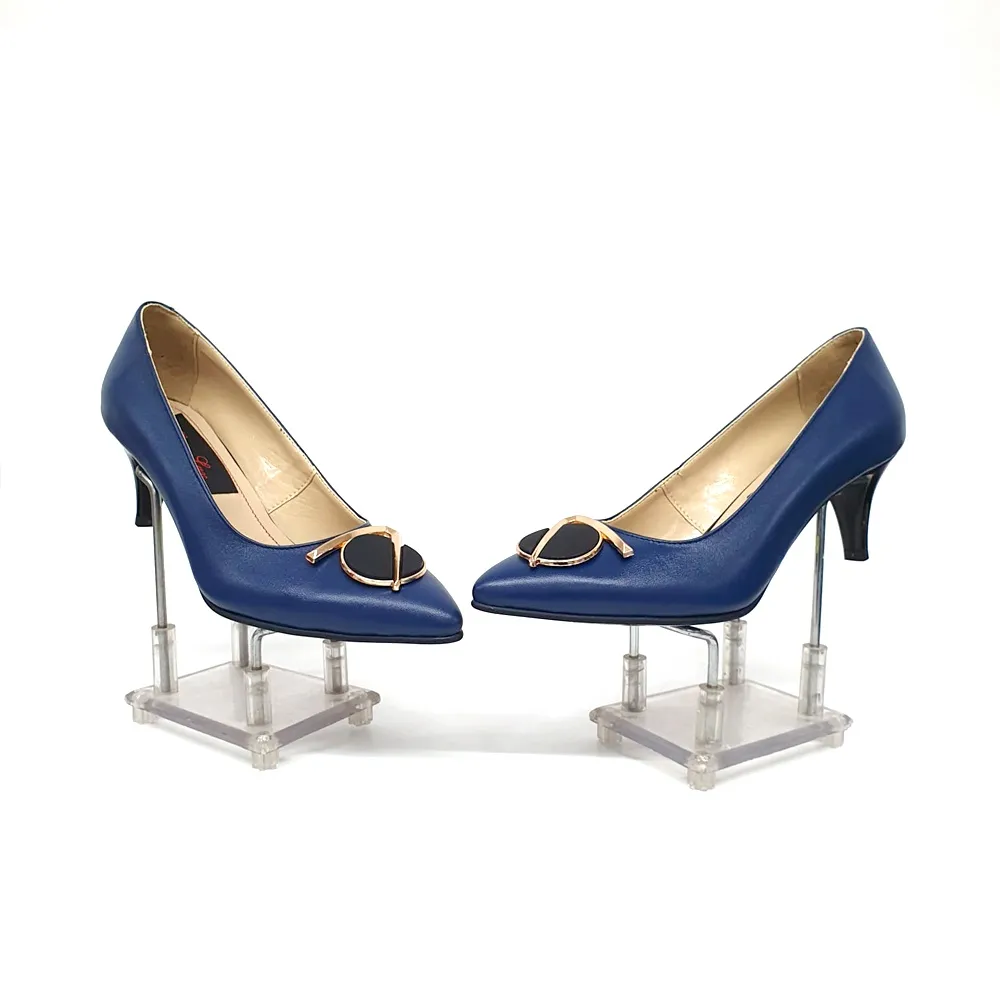 Catinca Shoes A24 pantofi dama piele bleumarin