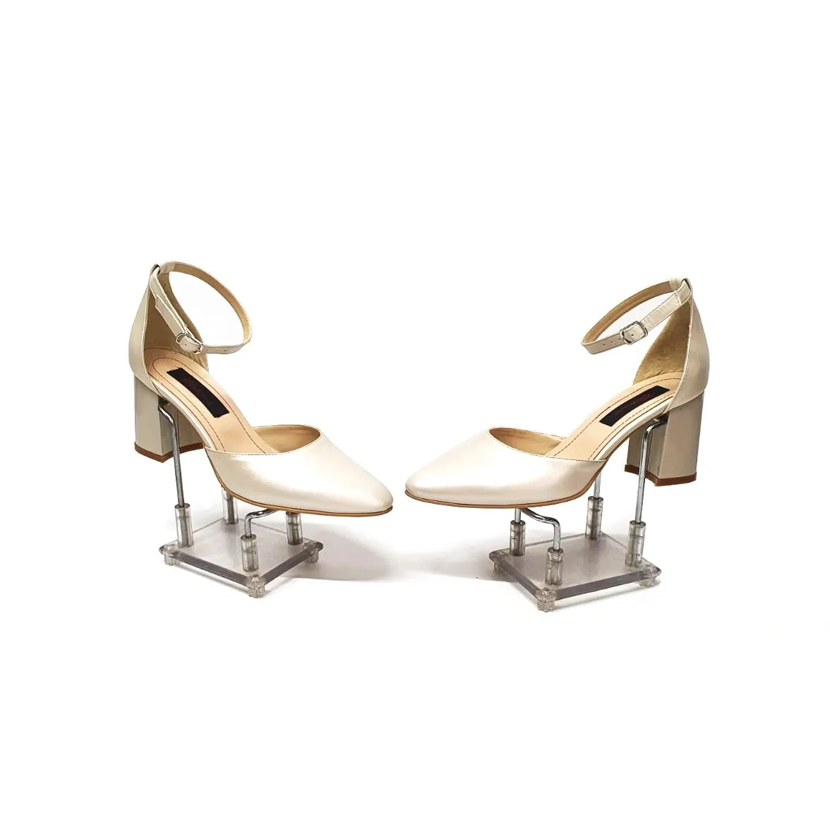 Catinca Shoes D14 BS sandale piele bej sidef