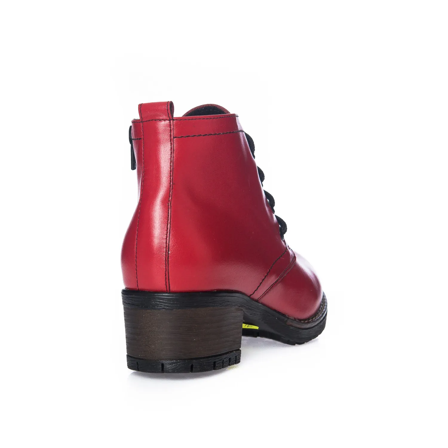 Catinca Shoes BC16 RB ghete dama rosu box piele