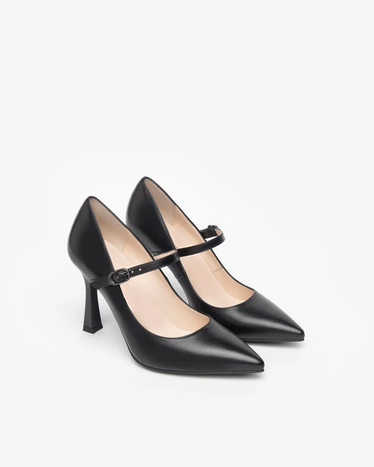 NeroGiardini pantofi dama piele Mary Jane 95mm