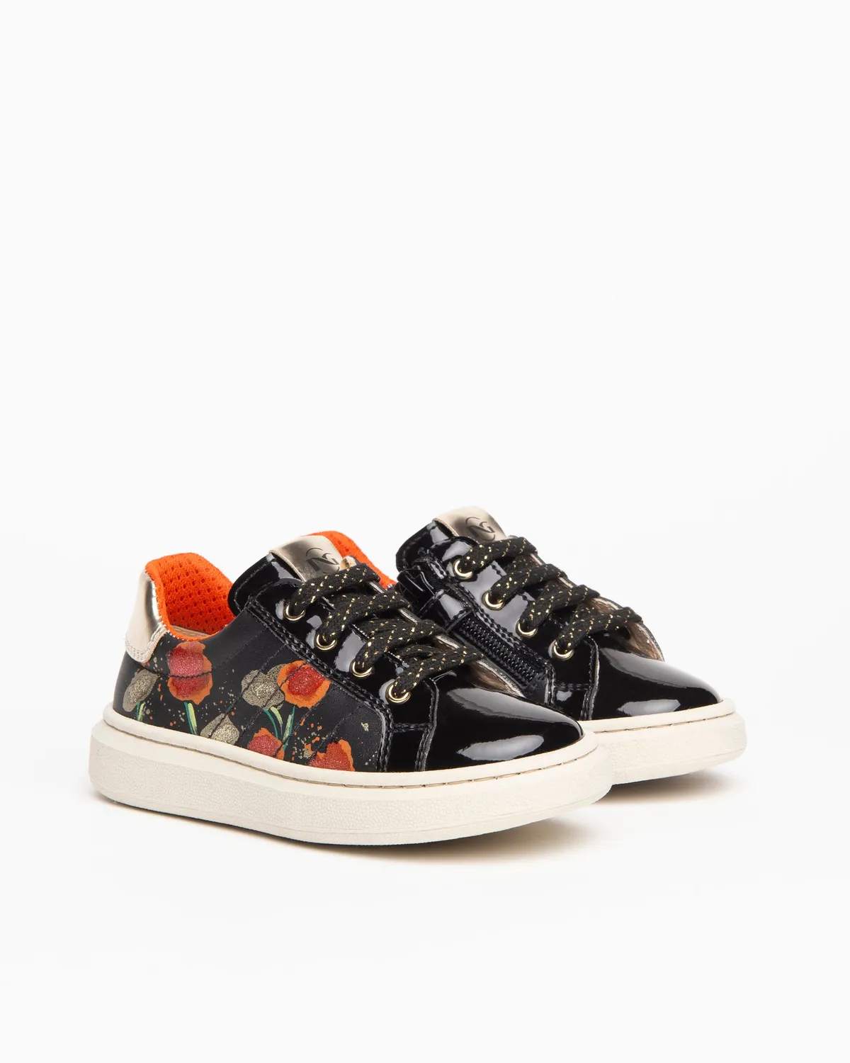 NeroGiardini sneakers fetite piele cu fermoar