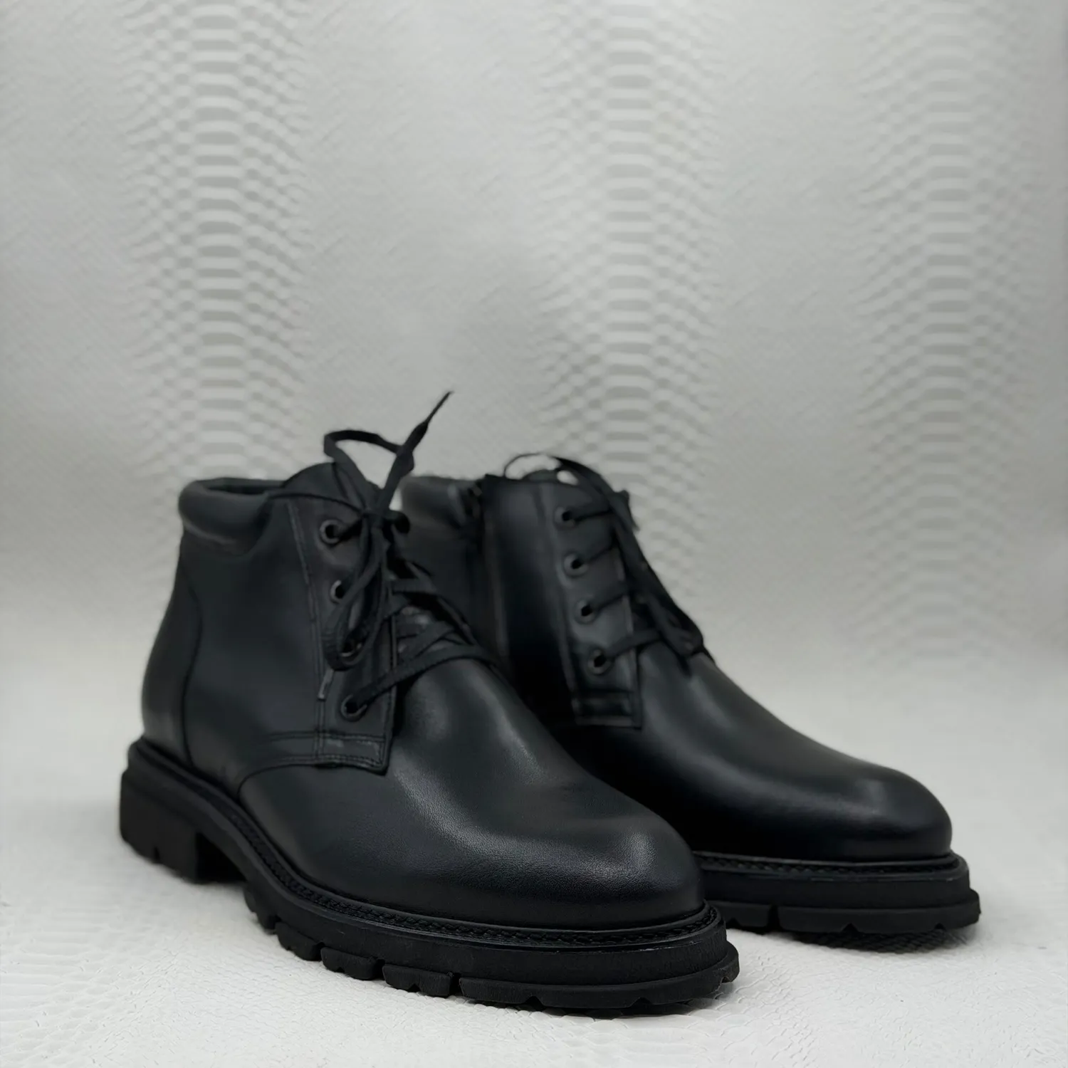Ghete bărbați Lucas Shoes 390 Negru Box piele
