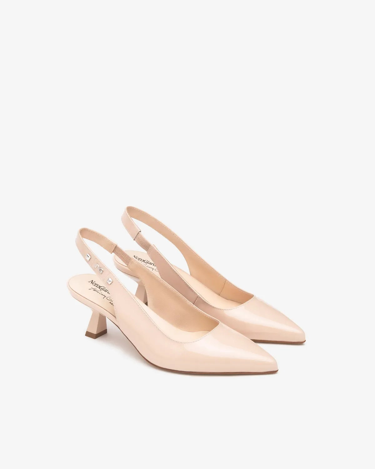NeroGiardini Slingbacks Dama Piele cu Bareta Spate