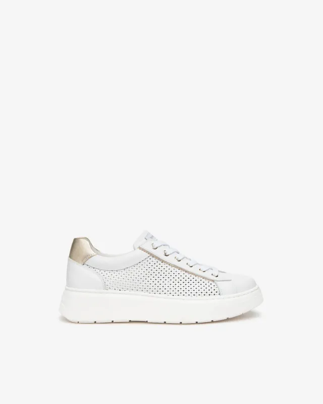NeroGiardini sneakers dama piele si material tehnic