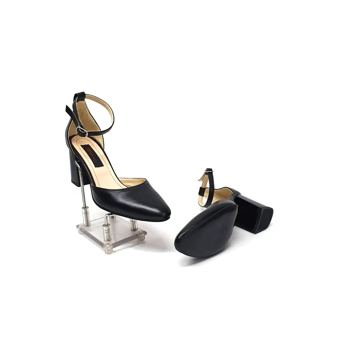 Catinca Shoes D14 NB sandale dama piele negru box