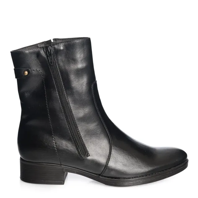 Catinca Shoes GX19 NB ghete dama piele negru box