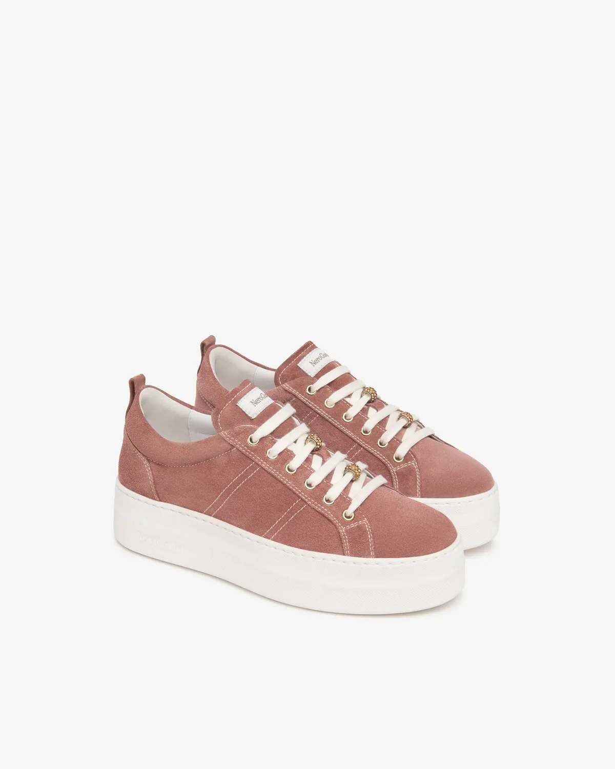 NeroGiardini sneakers dama piele intoarsa primavara