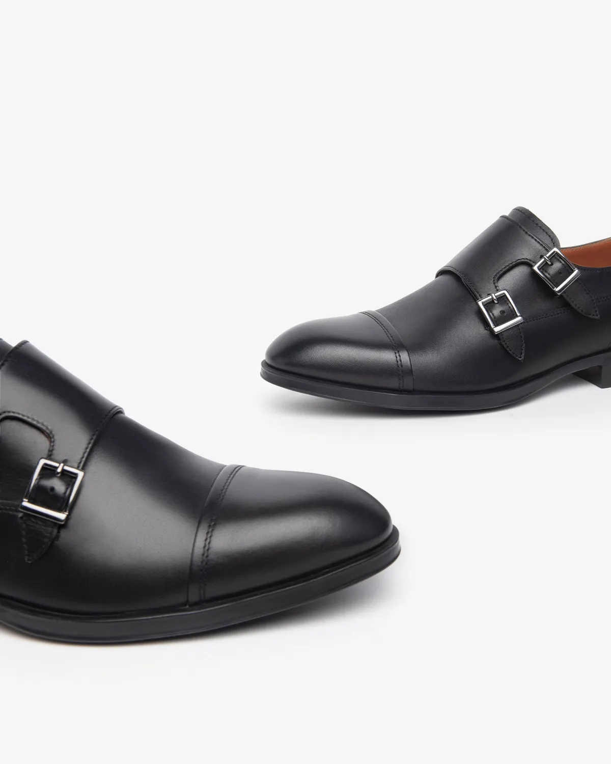 NeroGiardini pantofi Derby piele barbati catarama