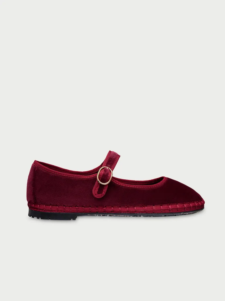 Flagelus Cinderella Lucrecia pantofi Mary Jane visiniu