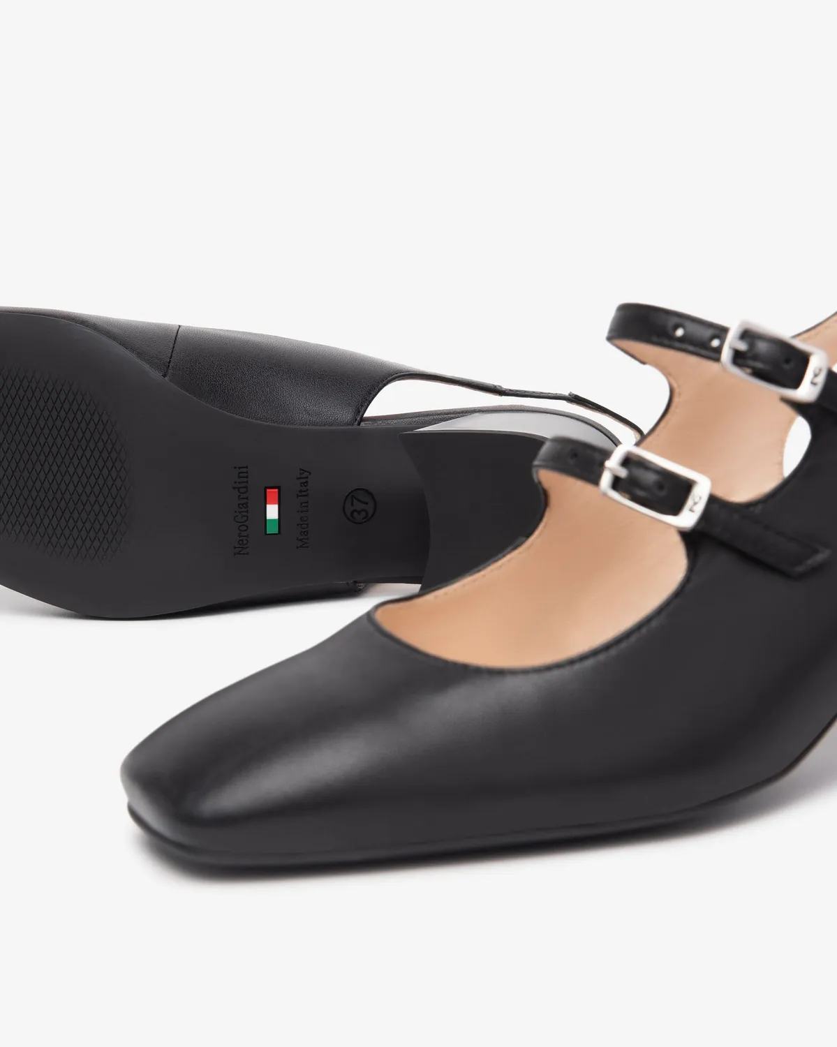 Pantofi slingback damă NeroGiardini piele
