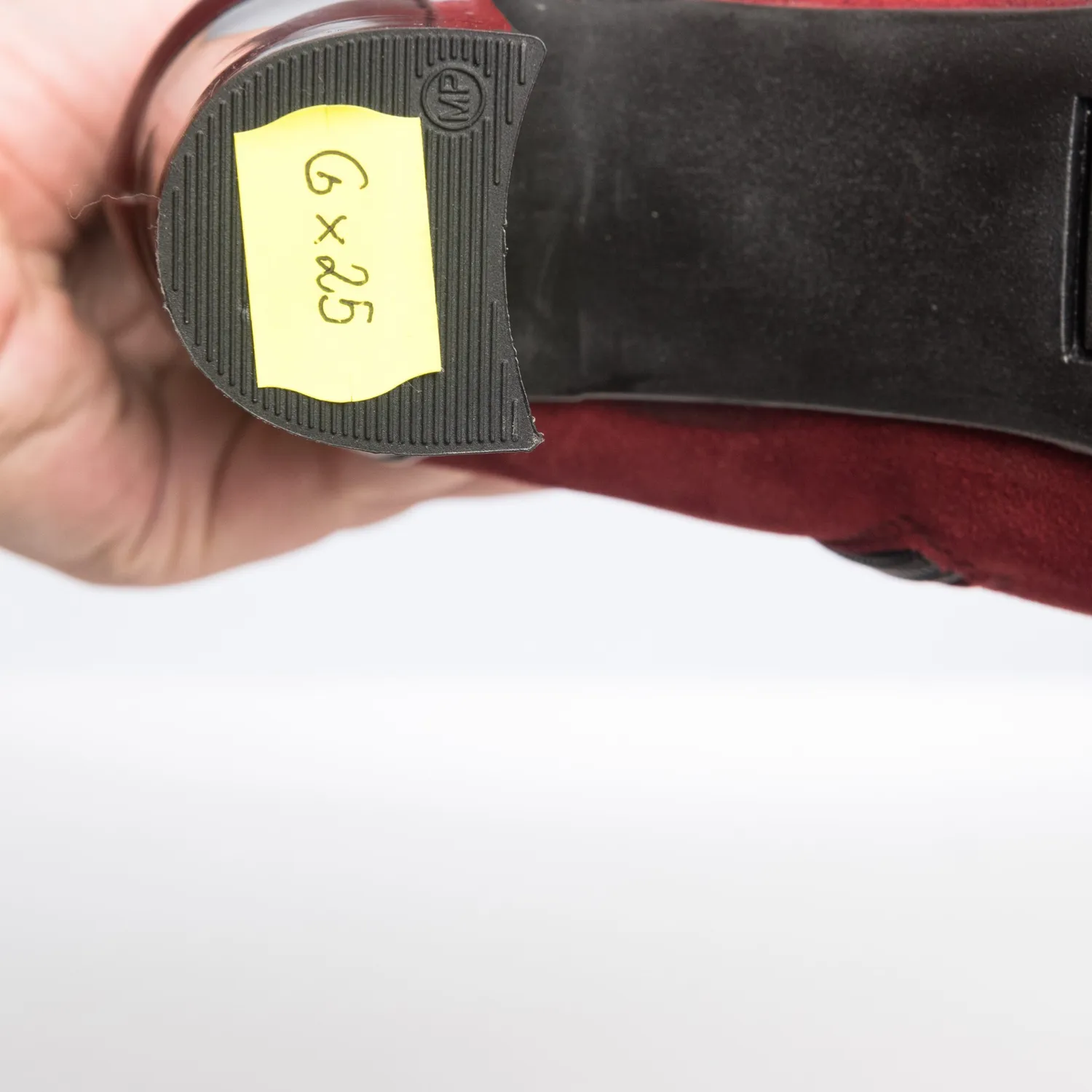 Catinca Shoes GX25 BBA ghete dama piele naturala bordo box