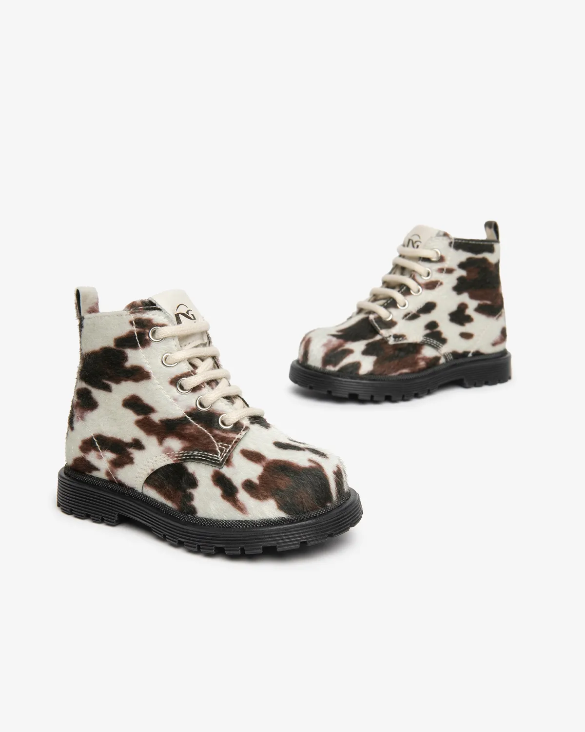 NeroGiardini bocanci fete piele animal print