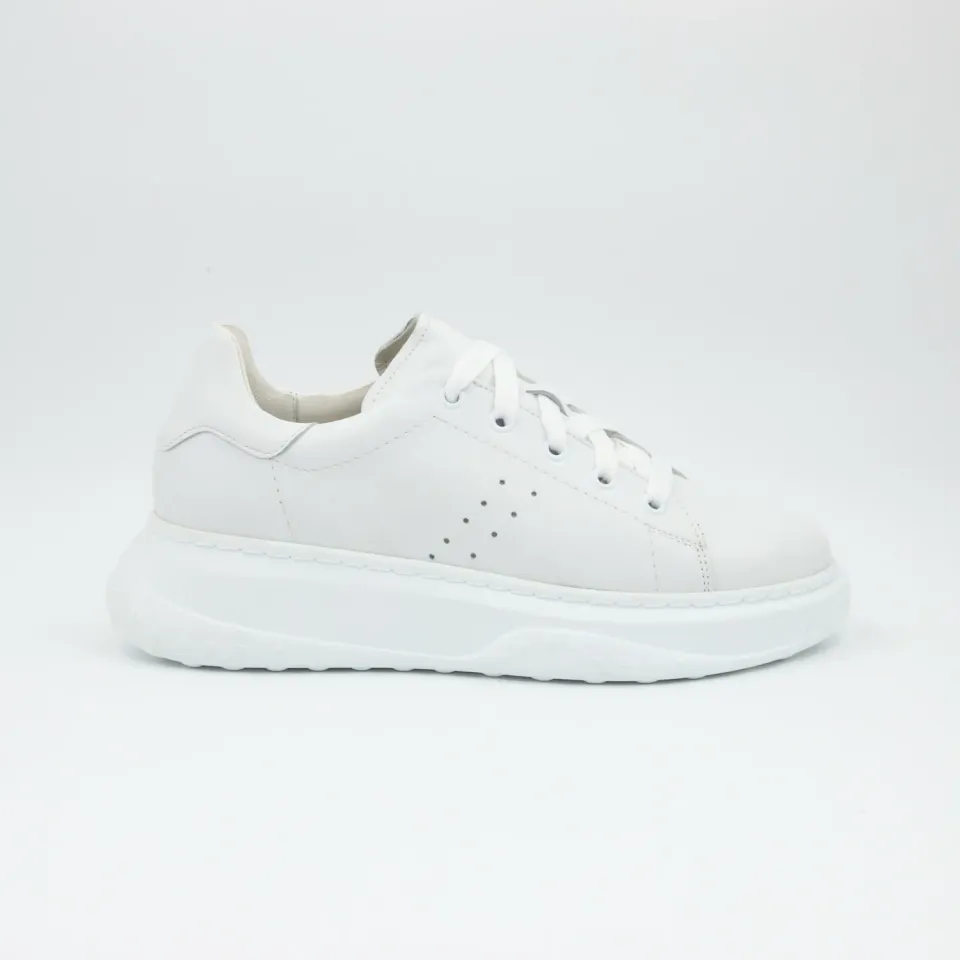 Lucas Shoes Sneaker 5101 RV Full White pantofi sport