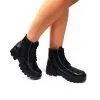 Catinca Shoes BC35 NBA bocanci dama piele negru box