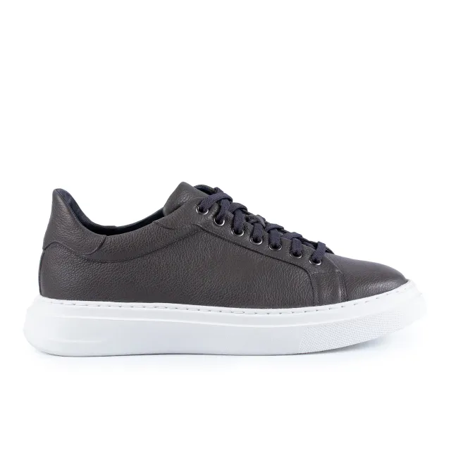 Lucas Shoes Chile 510 sneaker bărbați gri piele naturală