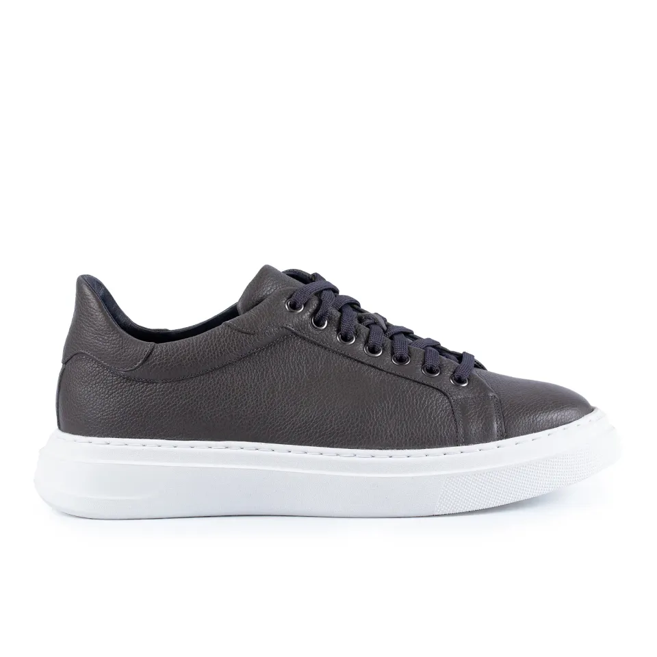 Lucas Shoes Chile 510 sneaker bărbați gri piele naturală