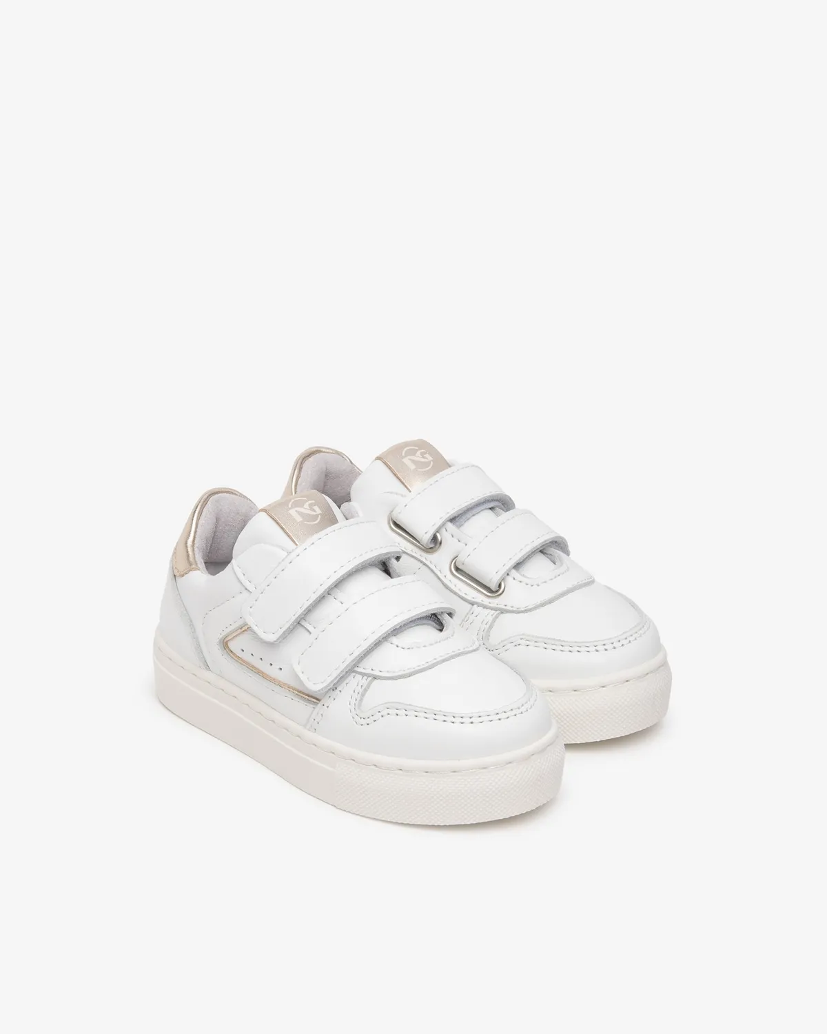 Sneakers fete piele NeroGiardini cu scai marimi 24-29