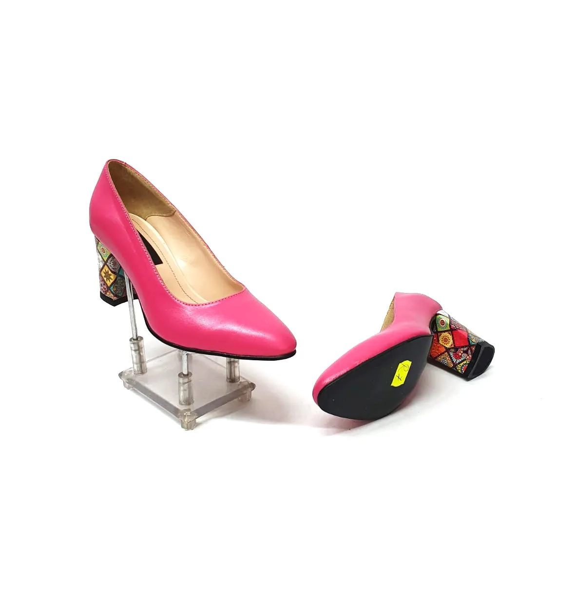 Catinca Shoes R7 RP3D pantofi dama piele naturala roz