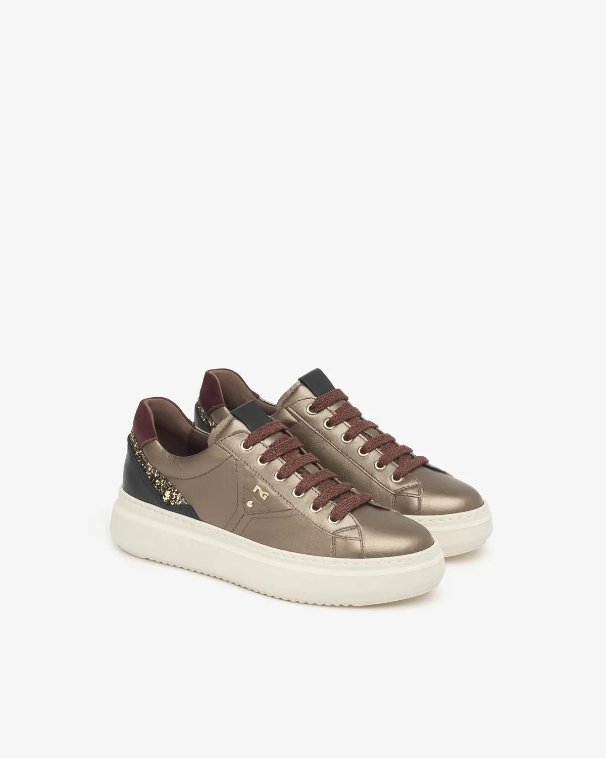 NeroGiardini sneakers dama piele intoarsa toamna