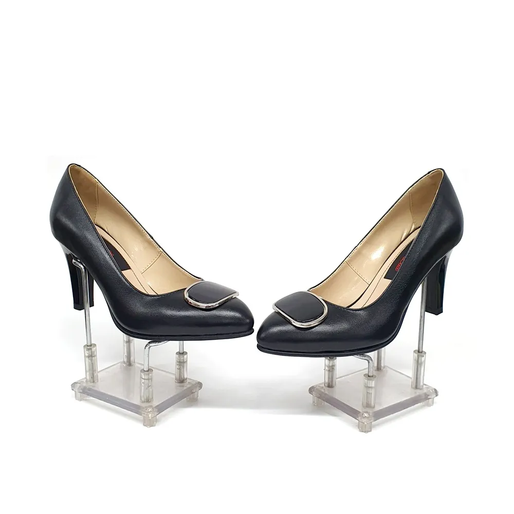 Catinca Shoes A26 NB pantofi dama negru piele box