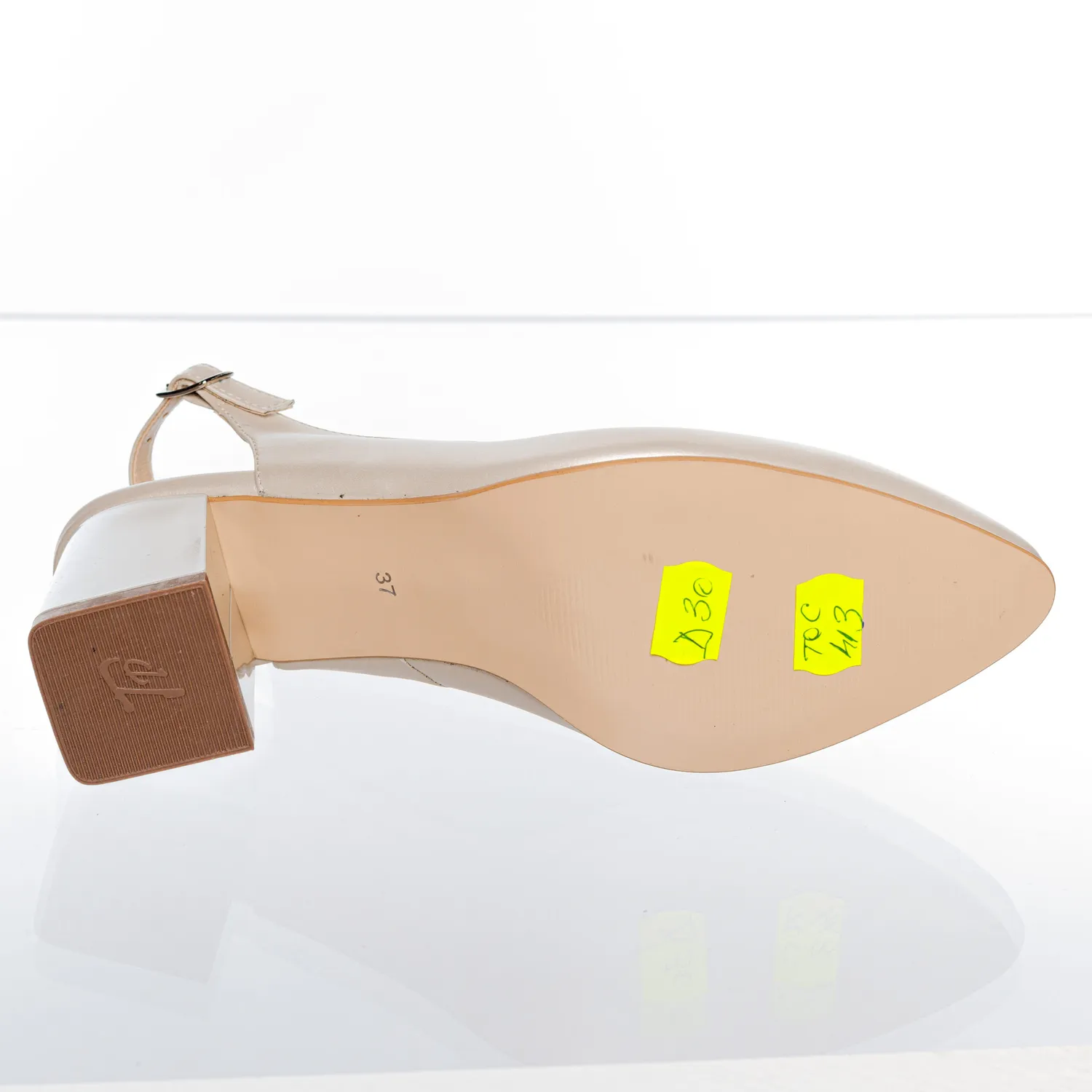 Catinca Shoes D30 BSPC sandale bej piele naturala