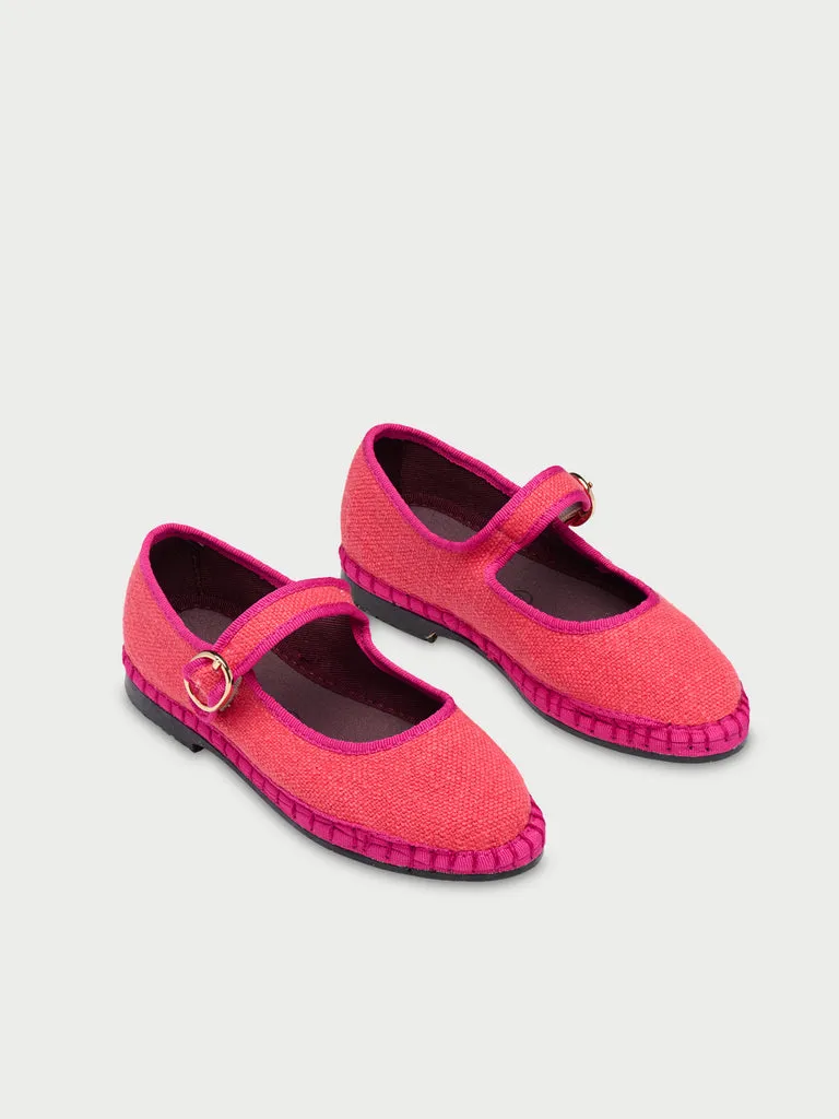 Flagelus Lago Kids pantofi mary jane in roz