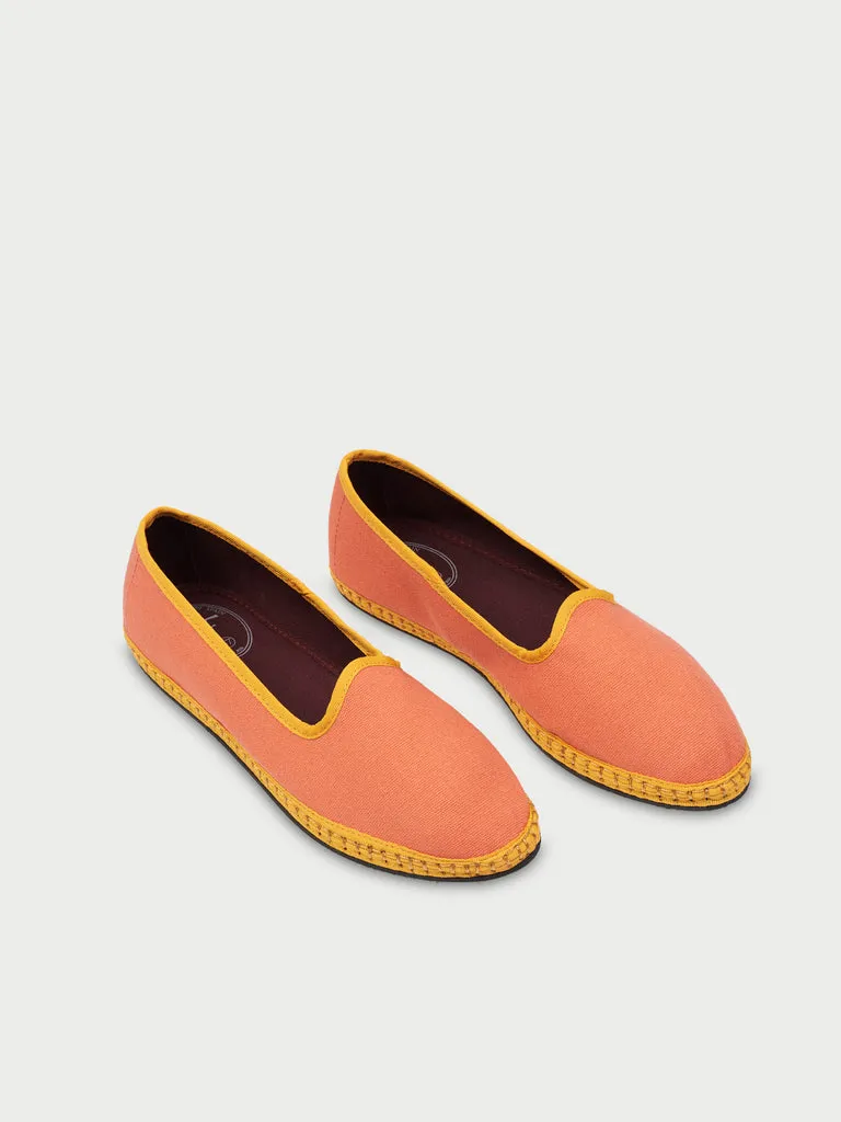 Flagelus Cecilia pantofi portocalii slipper din in