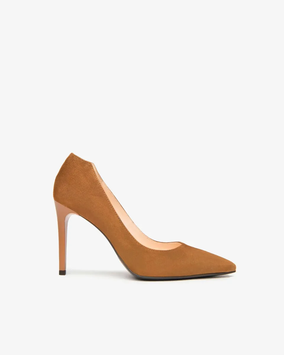 NeroGiardini pantofi damă piele întoarsă eleganți