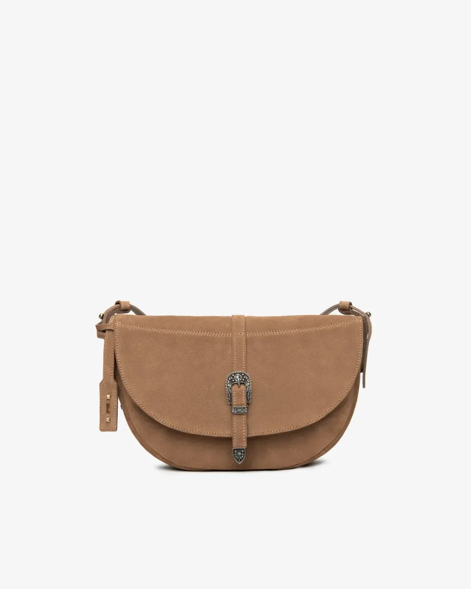 NeroGiardini geantă crossbody damă piele de iarnă
