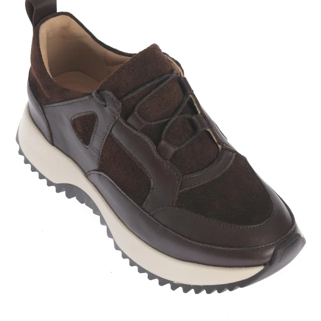 Ana Urbana Siena Brown pantofi maro talpa groasa