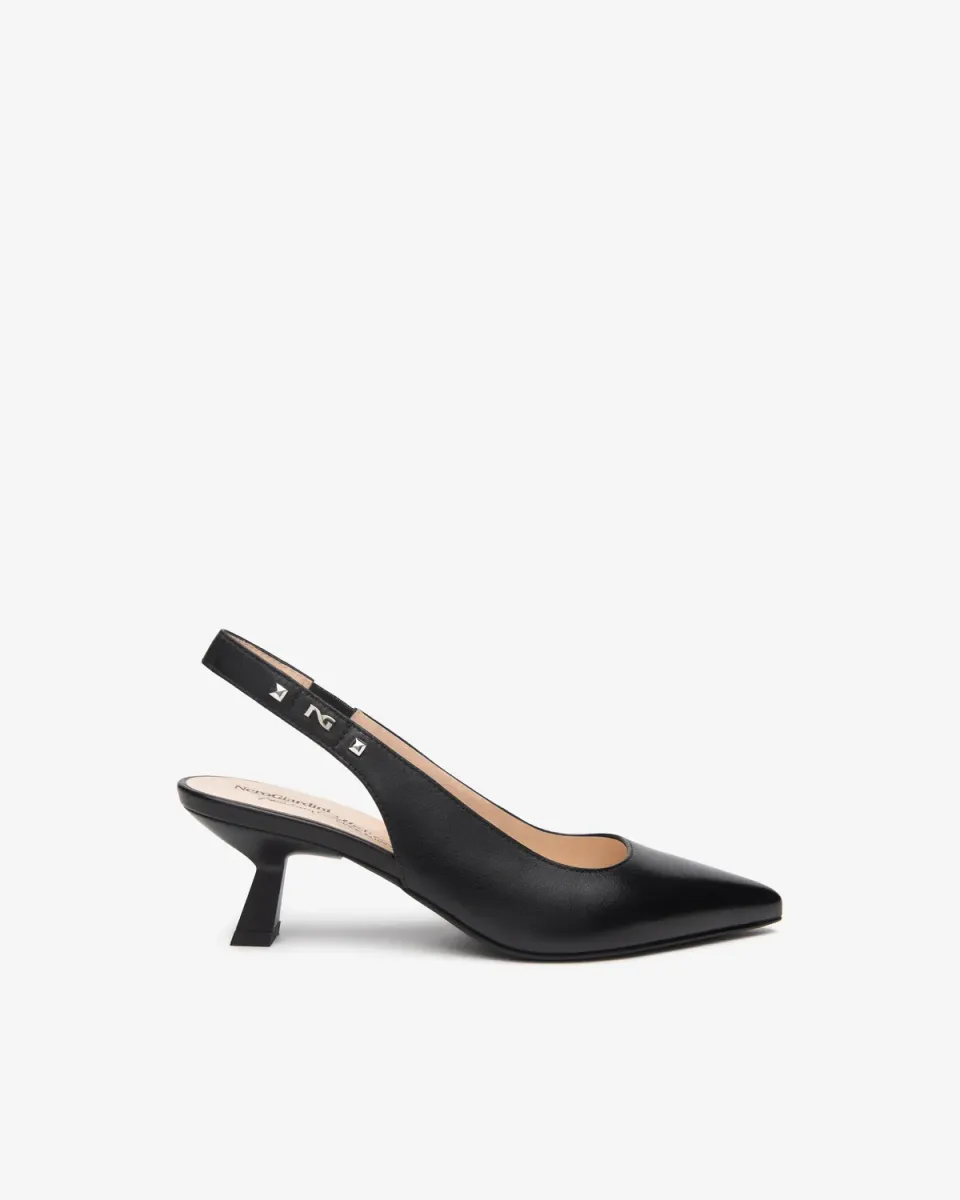 NeroGiardini slingback piele damă vară cu baretă