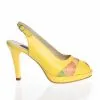 Catinca Shoes R9 G sandale dama piele galben