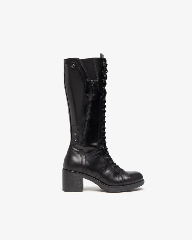 NeroGiardini bocanci dama piele combat 35-41