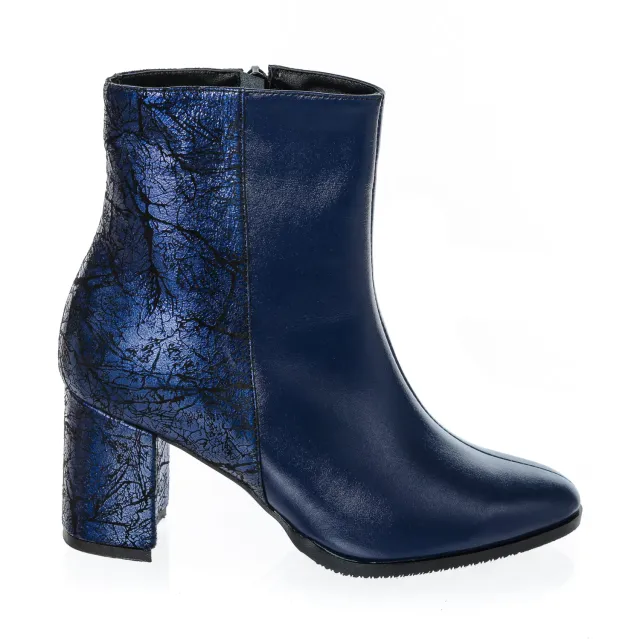 Catinca Shoes GX31 BBS ghete dama piele albastru box