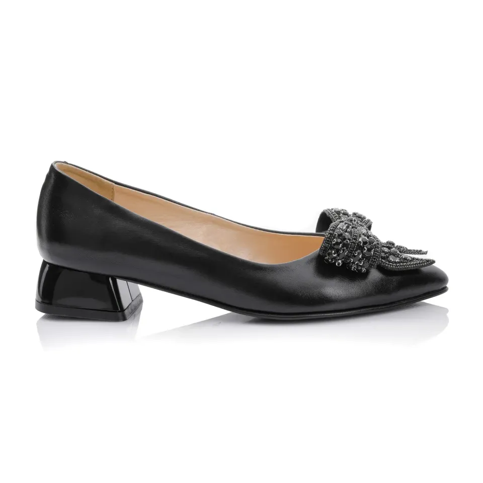 Catinca Shoes BL8 NE balerini piele negru box
