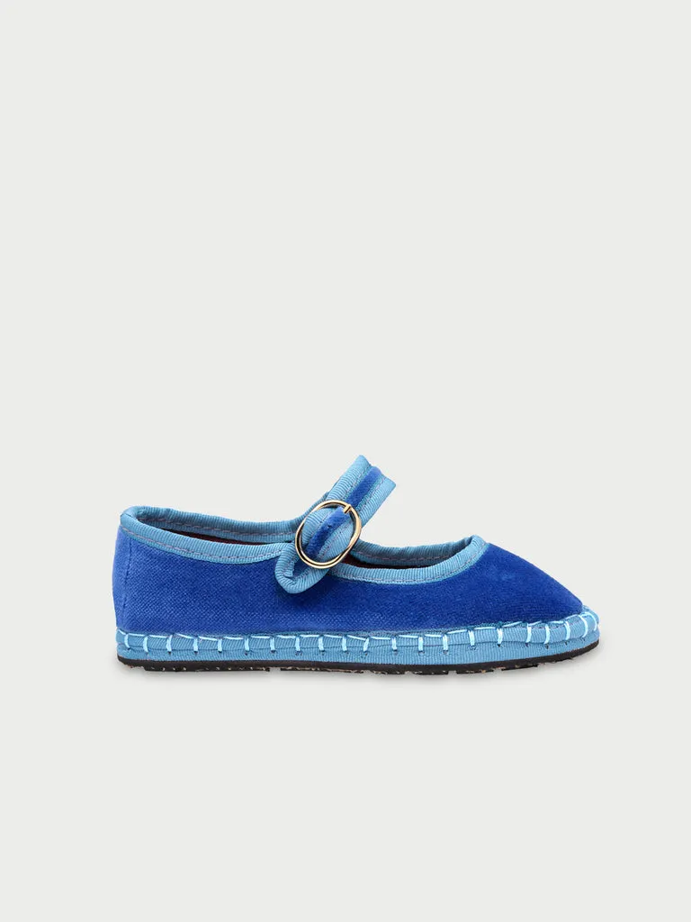 Flagelus Alexandra Kids pantofi mary jane copii albaștri