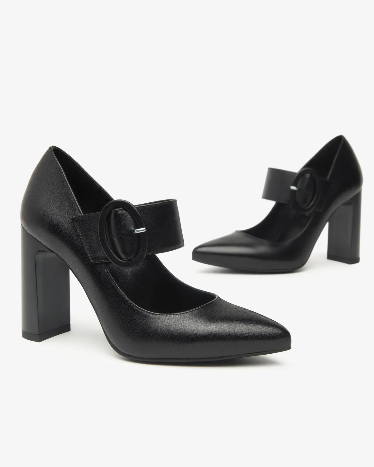 NeroGiardini pantofi Mary Jane dama piele toc 95