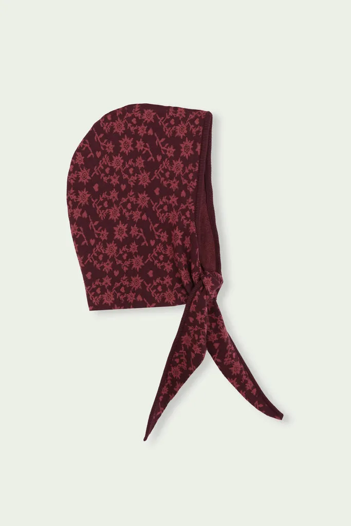 Flagelus Burgundy Pyratex set 3 piese balerini bumbac