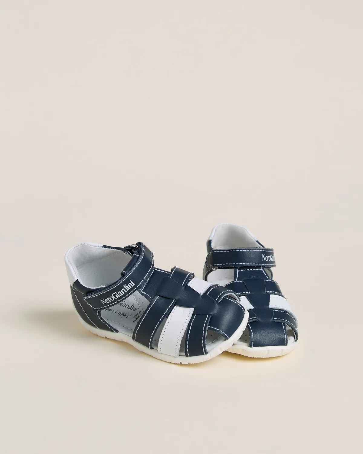 NeroGiardini Junior sandale baieti piele vara