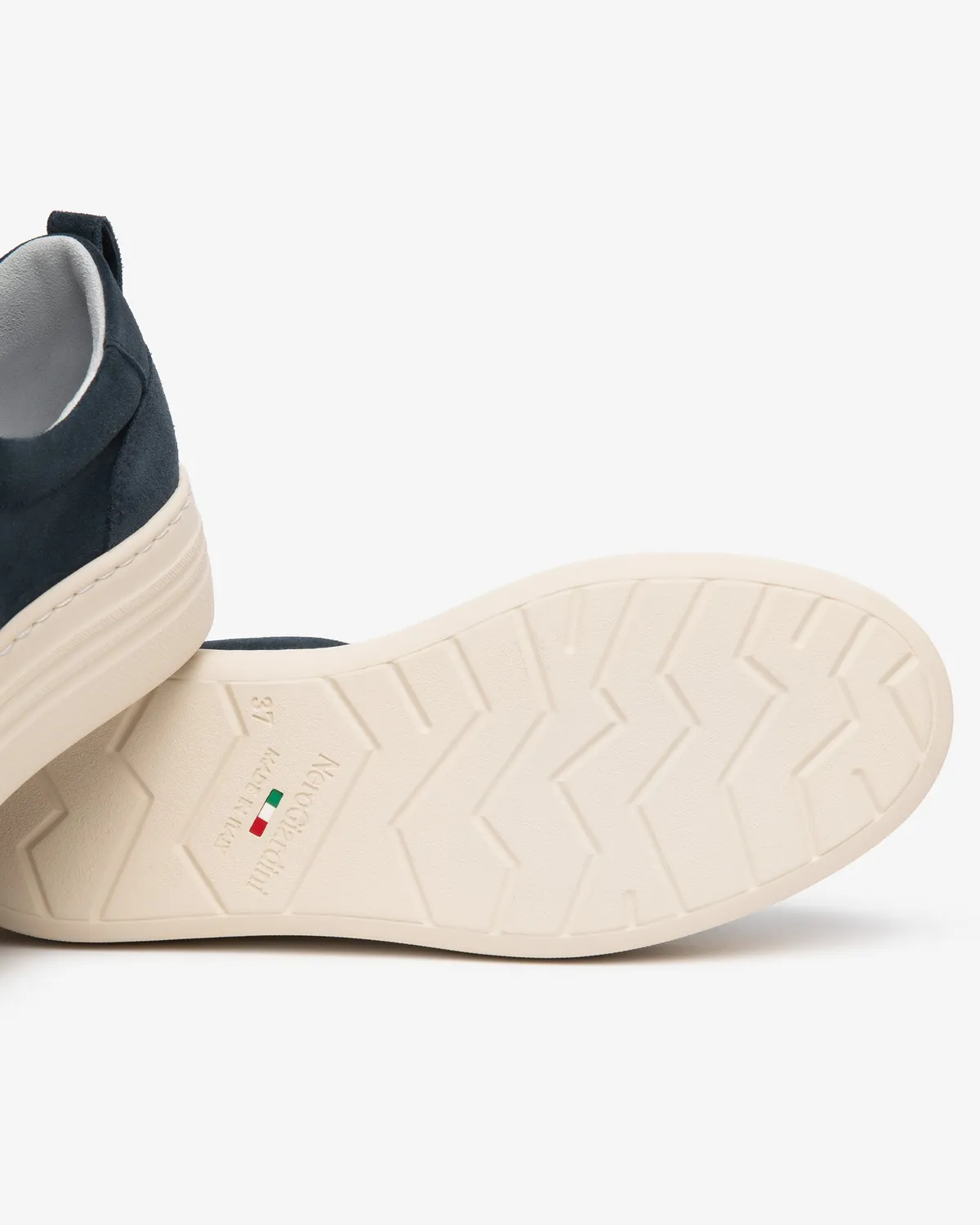 NeroGiardini sneakers damă piele întoarsă cu platformă
