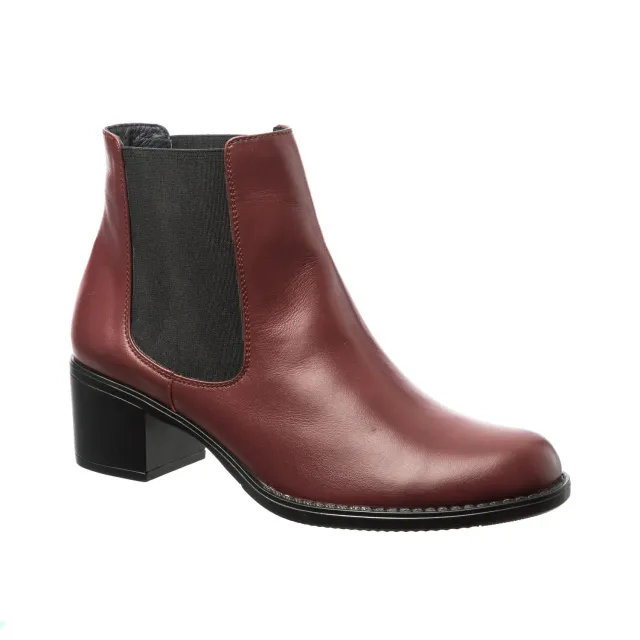 Catinca Shoes E01 BoB ghete dama piele bordo box