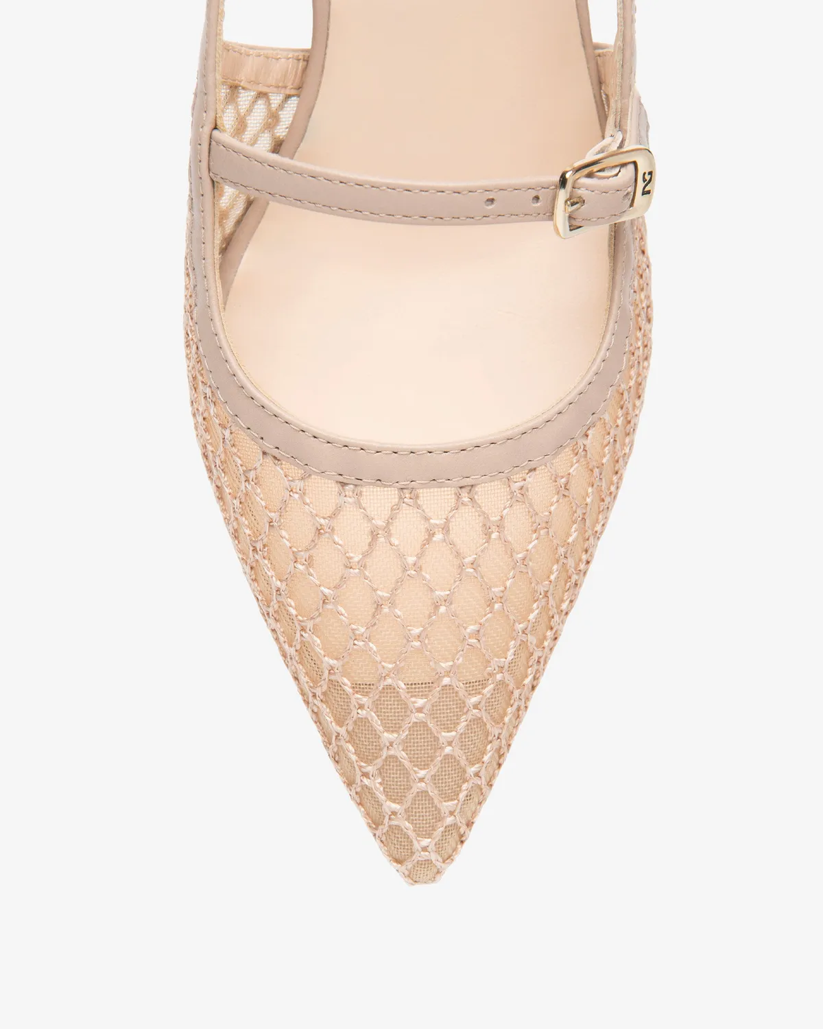 NeroGiardini slingback dama piele si panza