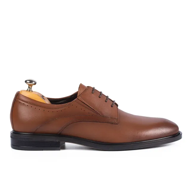 Lucas Shoes Elegant 346s 1666 pantofi barbati coniac piele