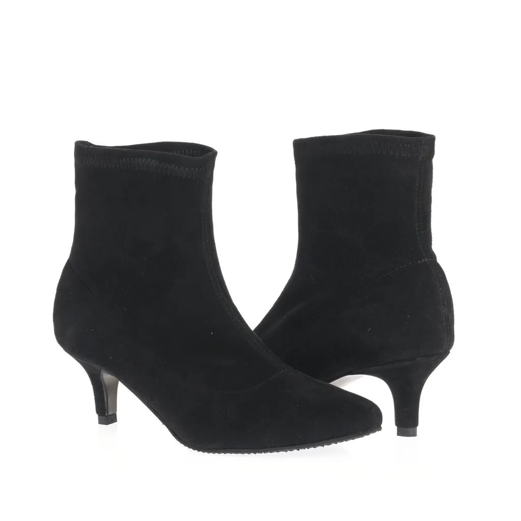Ana Urbana Shoes Larisa botine negre toc stiletto